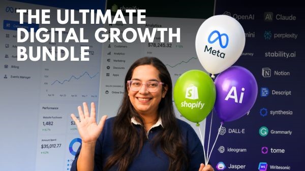 Master Meta Ads, AI & Ecommerce. One Smart Investment (3 Courses) 🔥